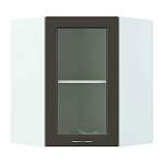 Шкаф верхний высокий Гарда угловой стекло 550 BMS - Фото 4