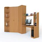 Угловой шкаф со столом Фан-10 BMS - Фото 8