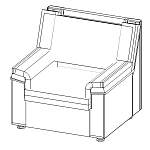 Кресло Карелия BMS