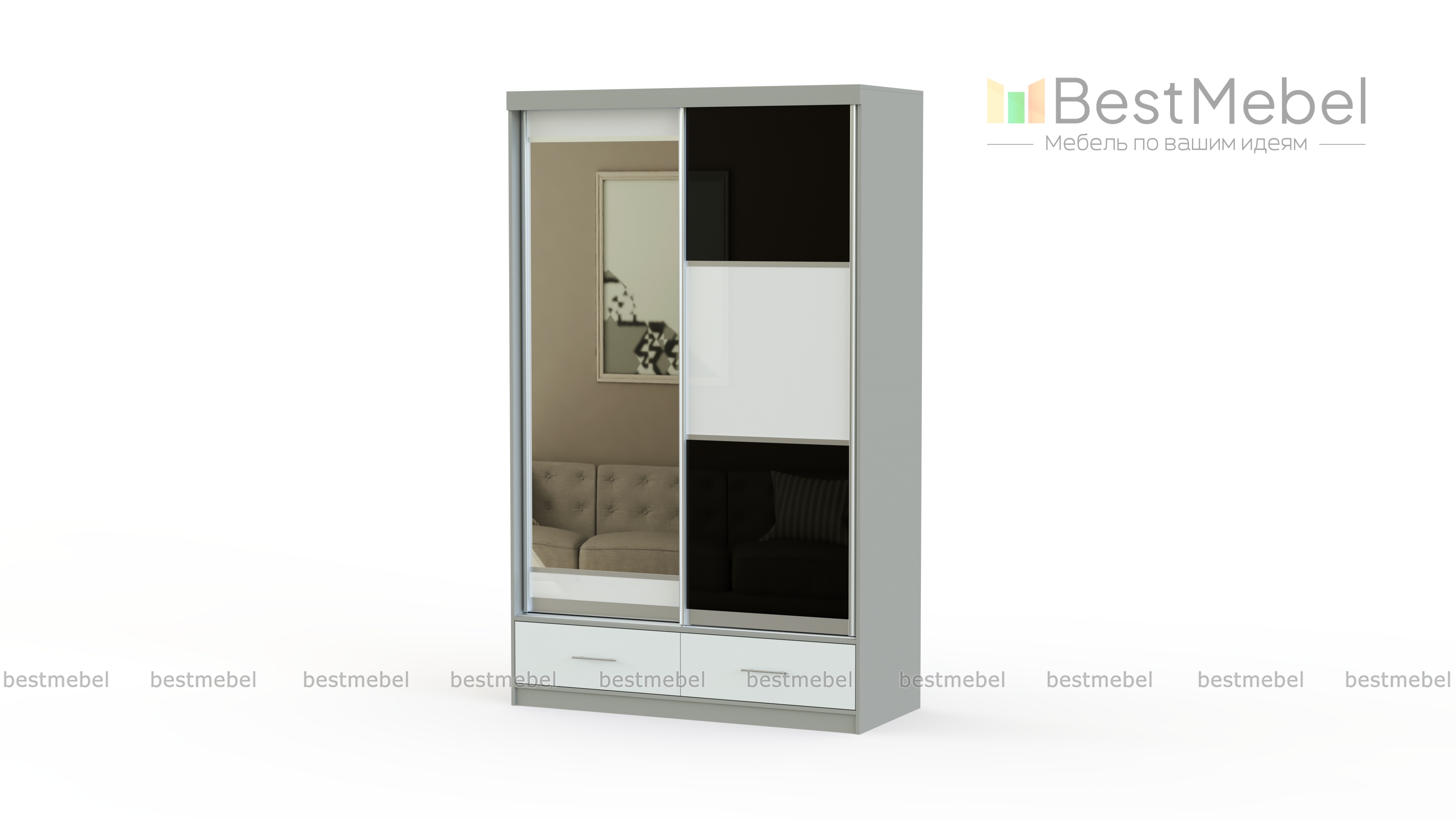 Шкаф-купе Kama BMS