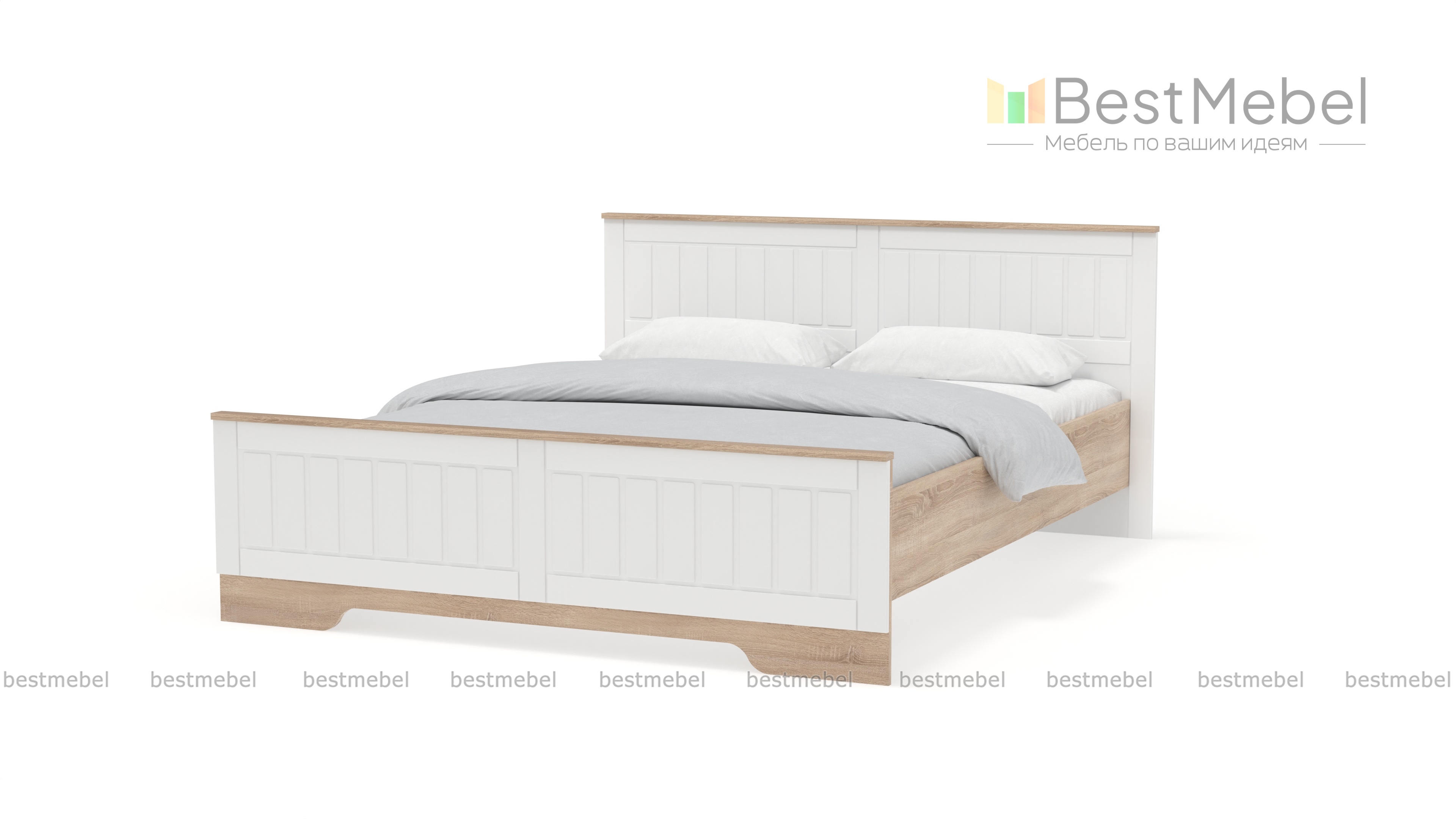 Кровать с изножьем Прованс BMS