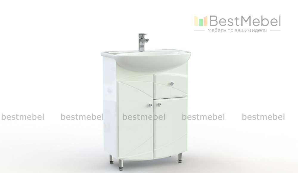 Тумба для ванной Женева 3 BMS