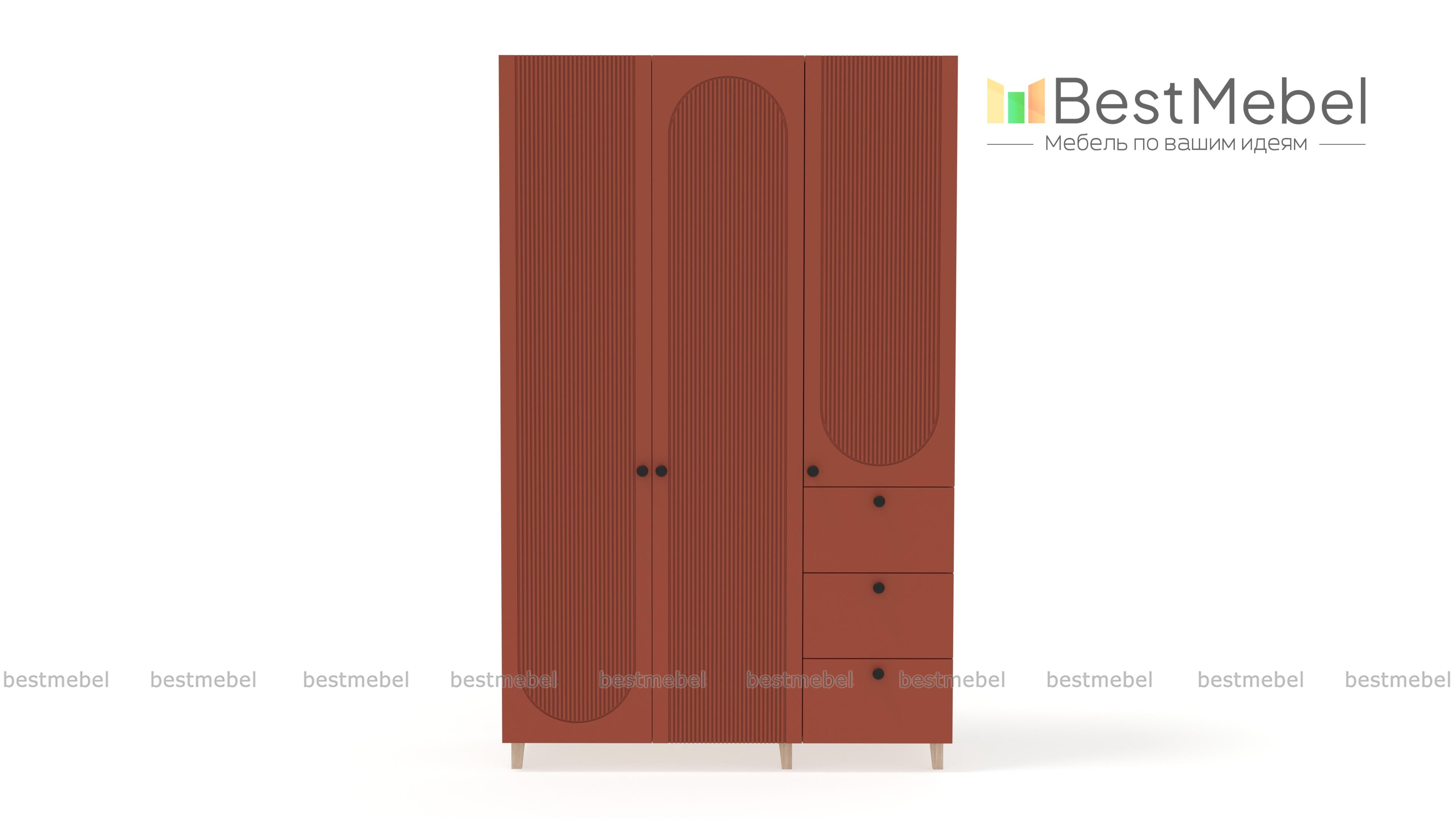 Шкаф распашной Рене 24 BMS - Фото