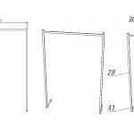 Схема сборки Комод Нордли Nordli 31