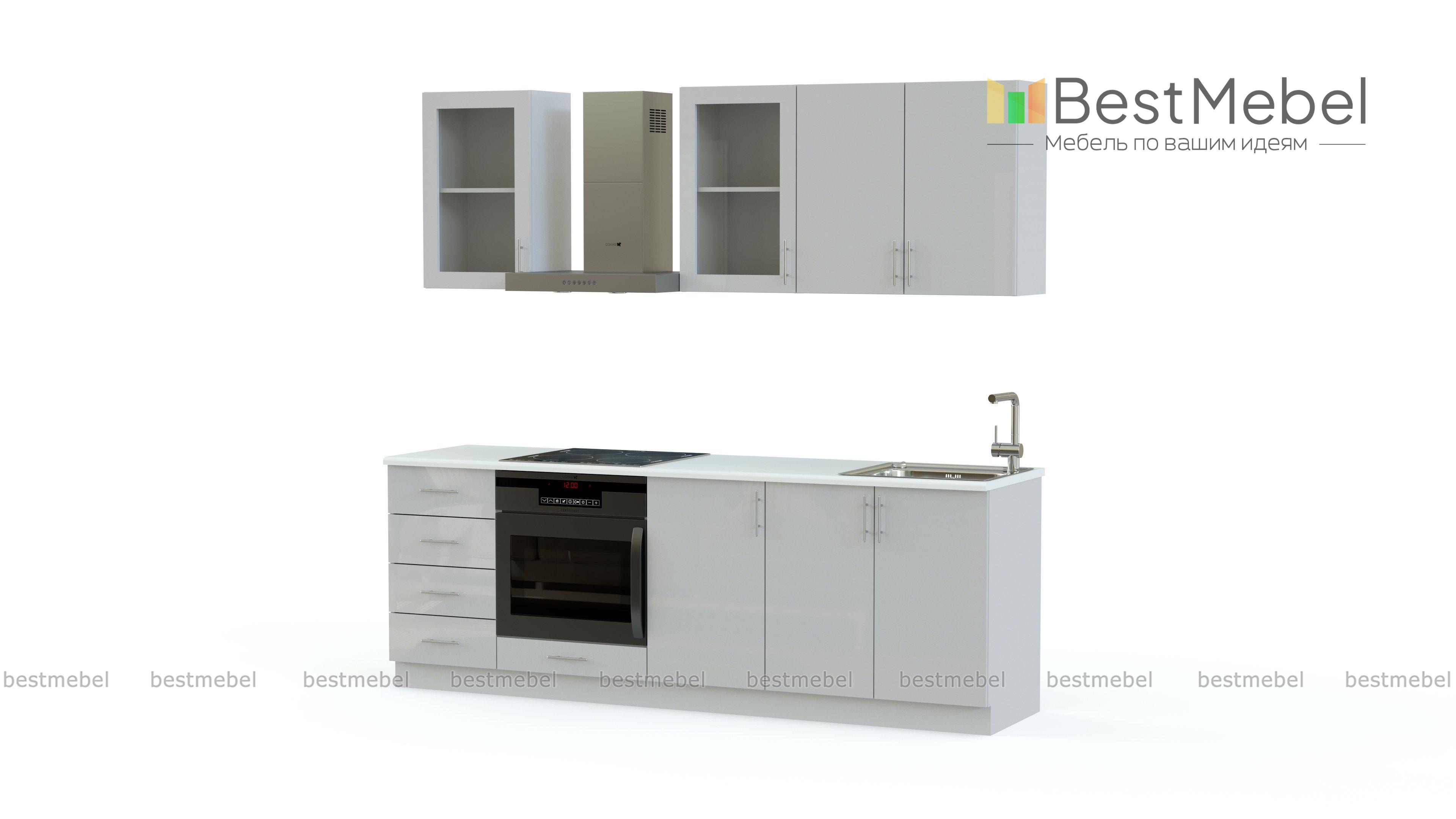 Кухонный гарнитур Лилия 2.3 м BMS - Фото