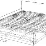 Чертеж Кровать Эдем-5 BMS