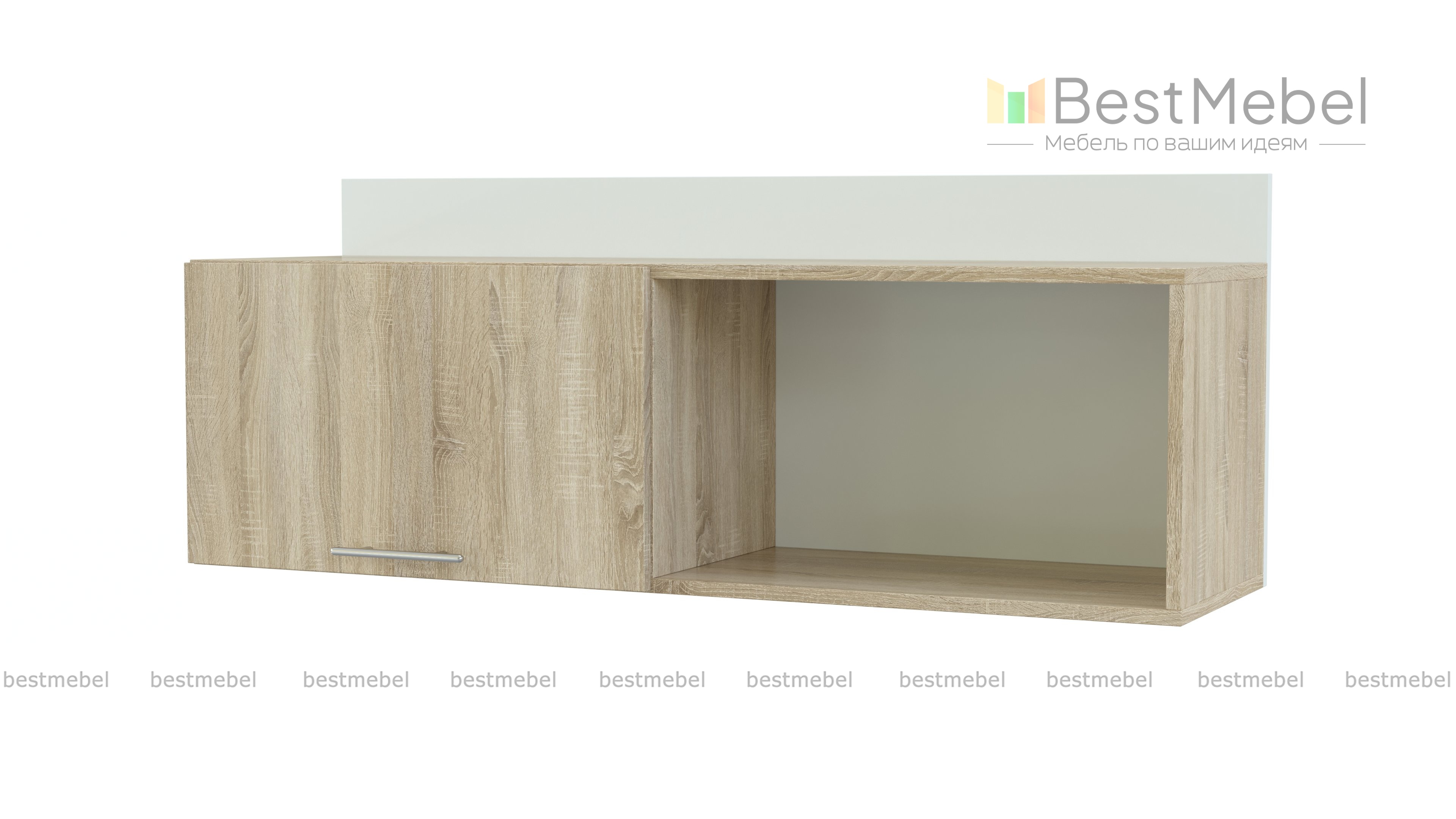 Полка с дверкой Рико BMS