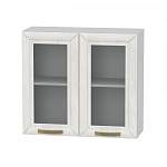 Шкаф верхний 2 двери со стеклом Агава BMS - Фото 10