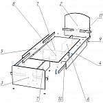 Чертеж Кровать Мальвина BMS