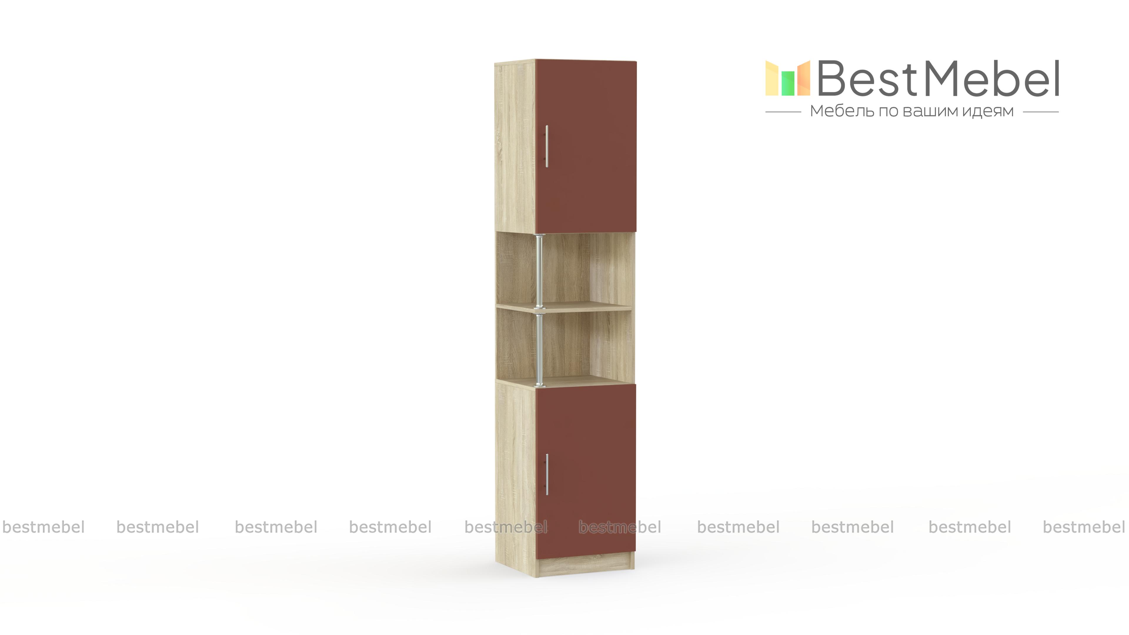 Шкаф-пенал Ника 407 BMS - Фото