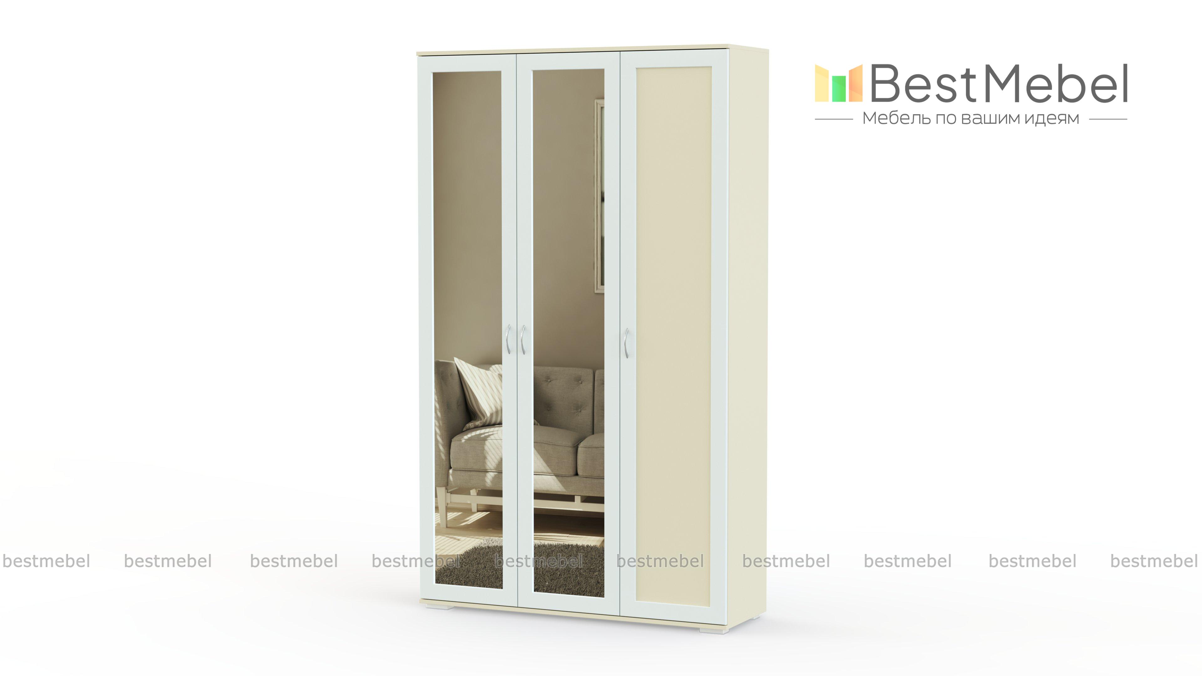 Распашной шкаф Гала Р BMS - Фото